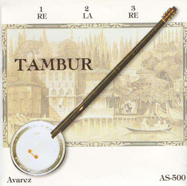 Tambur w. Plectrum Strings